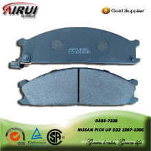 Semi-metallic brake pad for nissan pick up 1997-